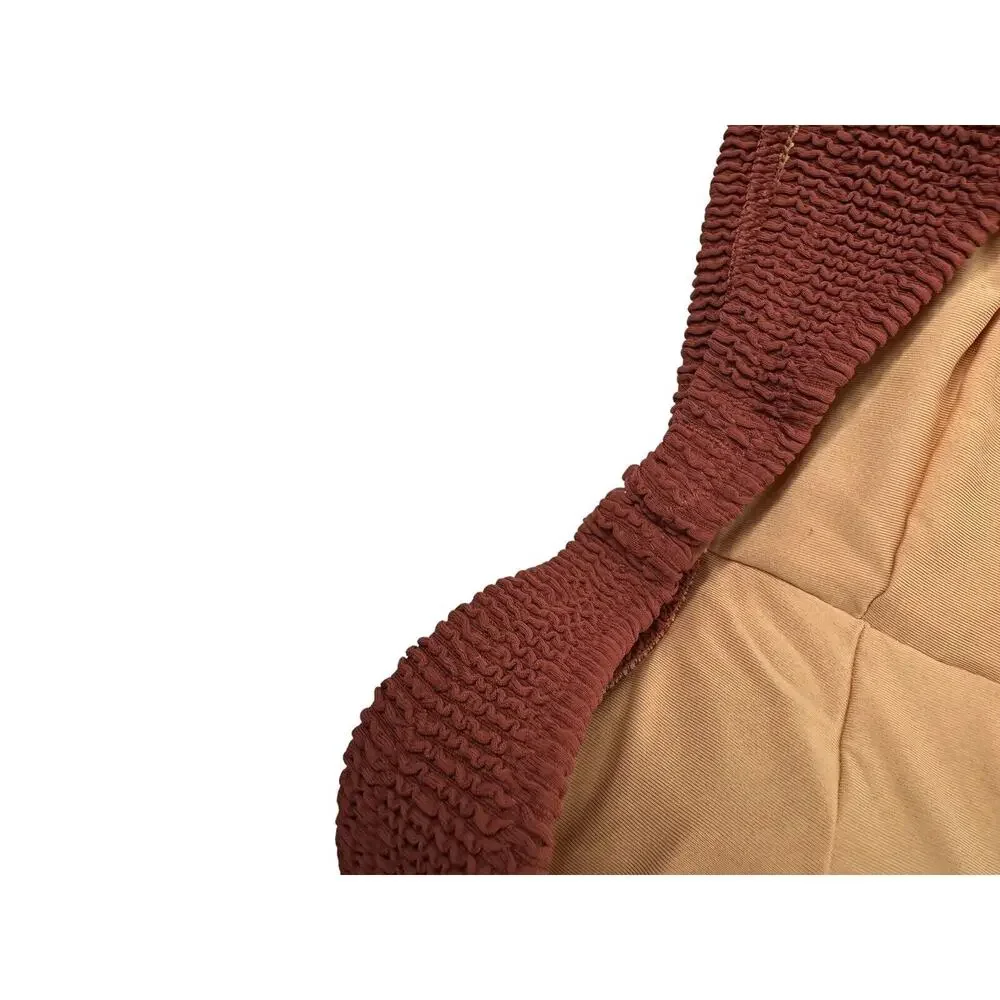 NWT J Crew Womens Scrunchie Sweetheart Bikini Top 3X Removable Straps Brown‎